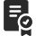 Ícono de certificación académica de programas de educación continua